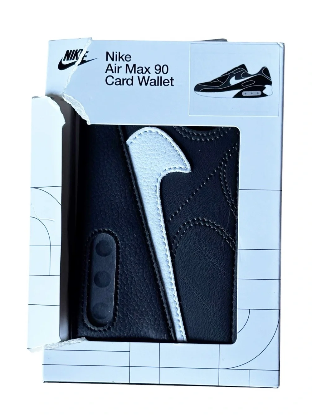 Nike Icon Air Max 90 Card faux leather Wallet New and unisex
